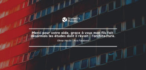 Student's Mobility témoignage Olivier